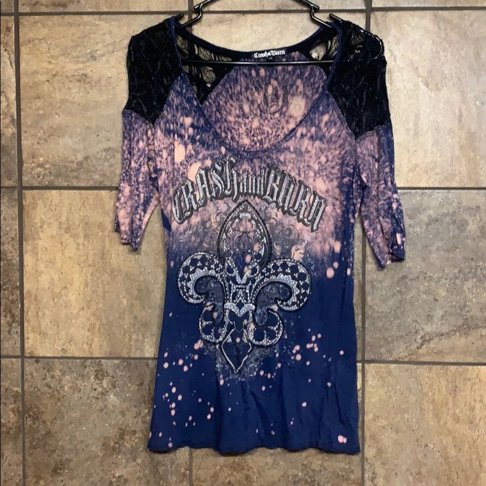 Crash & burn top